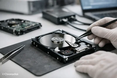 Récupération de données depuis un disque dur en panne