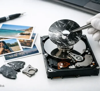 Récupérer photos d’un disque dur endommagé