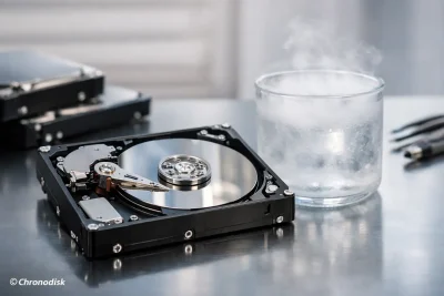 Disque dur hélium : récupération, fiabilité, pannes et risques
