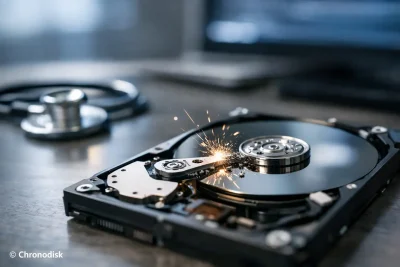 Que signifie un disque dur qui gratte soudainement ?