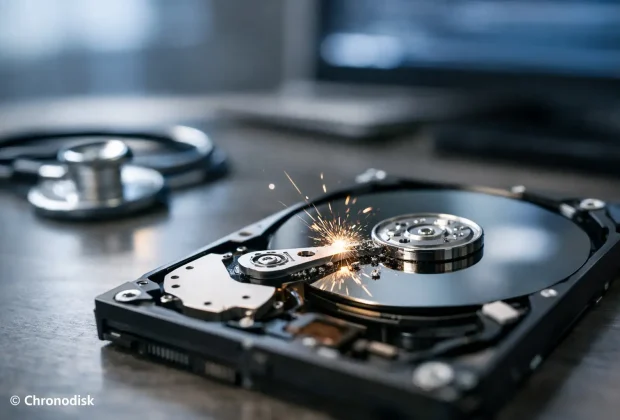 Que signifie un disque dur qui gratte soudainement ?
