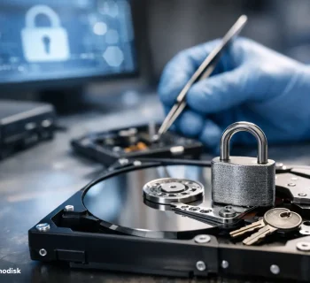 Récupération de données sur disque dur crypté