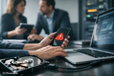 Guide de récupération de données corporatives urgentes