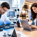 Laboratoire certifié versus boutique informatique