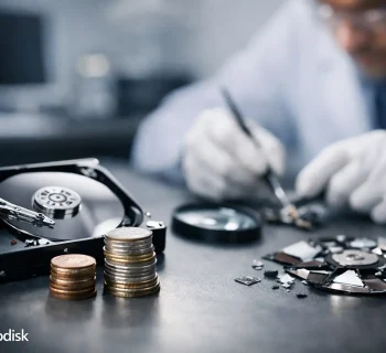 Prix selon la gravité d’une panne de disque