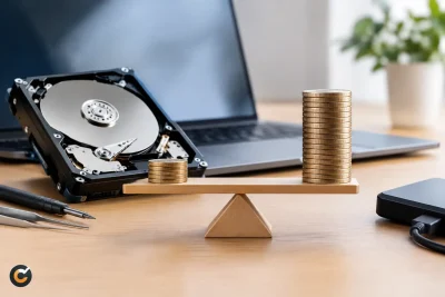 Récupération de données : 400 $ ou 1 500 $ ?