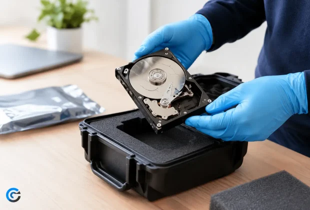 Comment transporter un disque endommagé sans risque